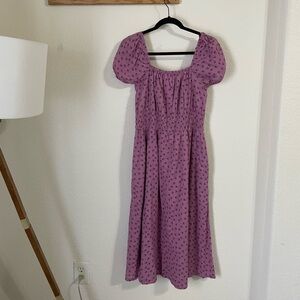 Nordstrom Floral Midi Dress | size small